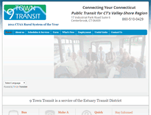 Tablet Screenshot of estuarytransit.org